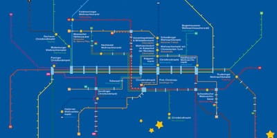 Žemėlapis miuncheno kalėdų rinkose