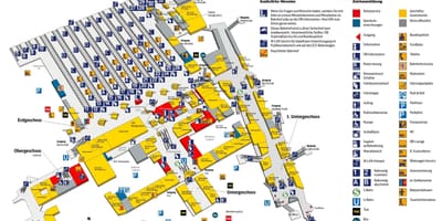 München hbf žemėlapyje