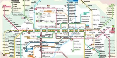 Metro žemėlapis miunchenas
